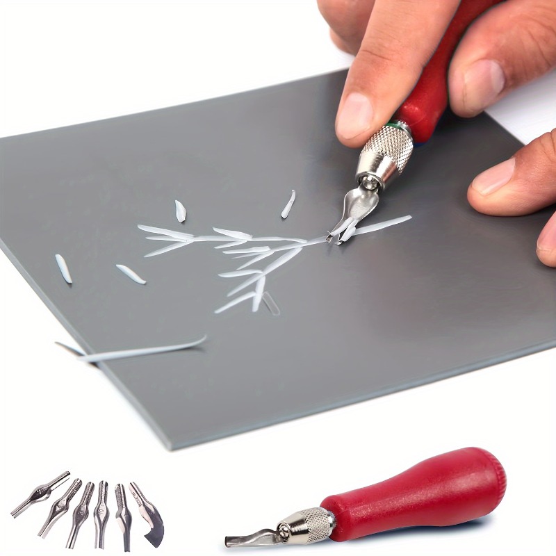 Lino Printing Block - Cortador de grabado multifuncional, herramienta portátil