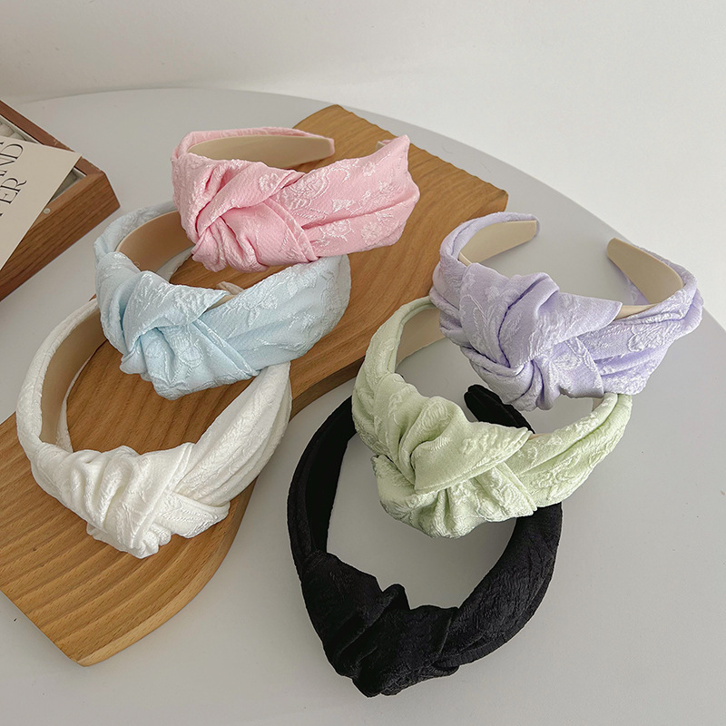 Art And Craft Hair - Diadema con nudo grande y flor