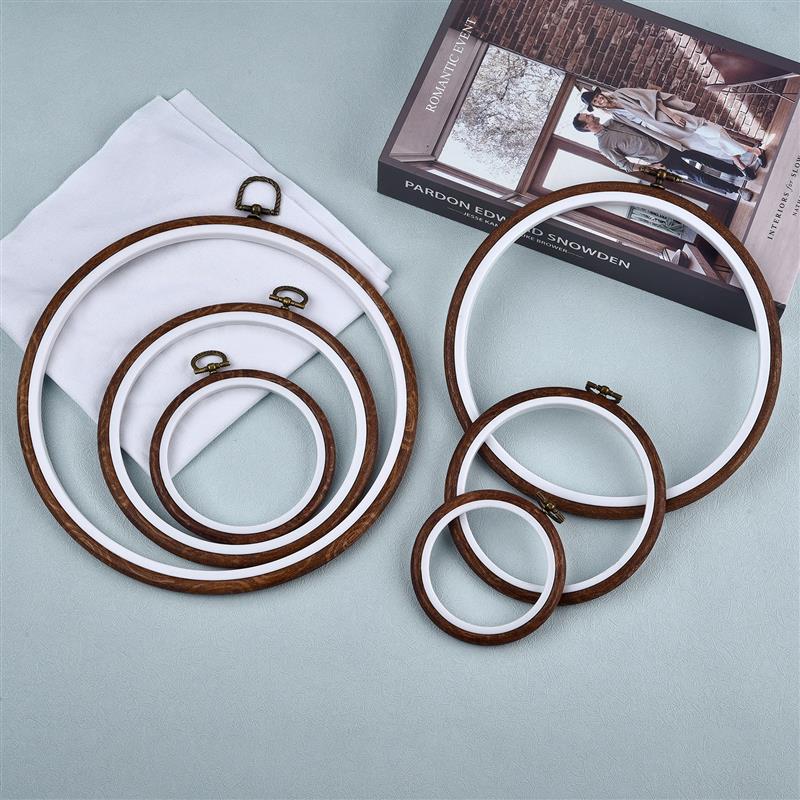 Conjunto de aros de bordado de - Embroidery Hoop Kit reseña y precio
