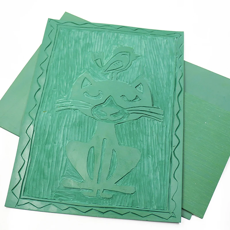 Kit de bloques de sello de imp - Lino Printing Block reseña y precio