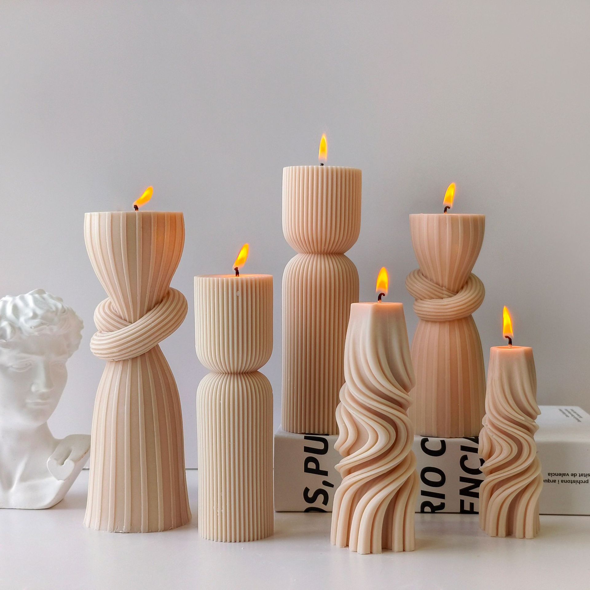 Molde de silicona con forma de - Soy Candle Fragrance Oil reseña y precio