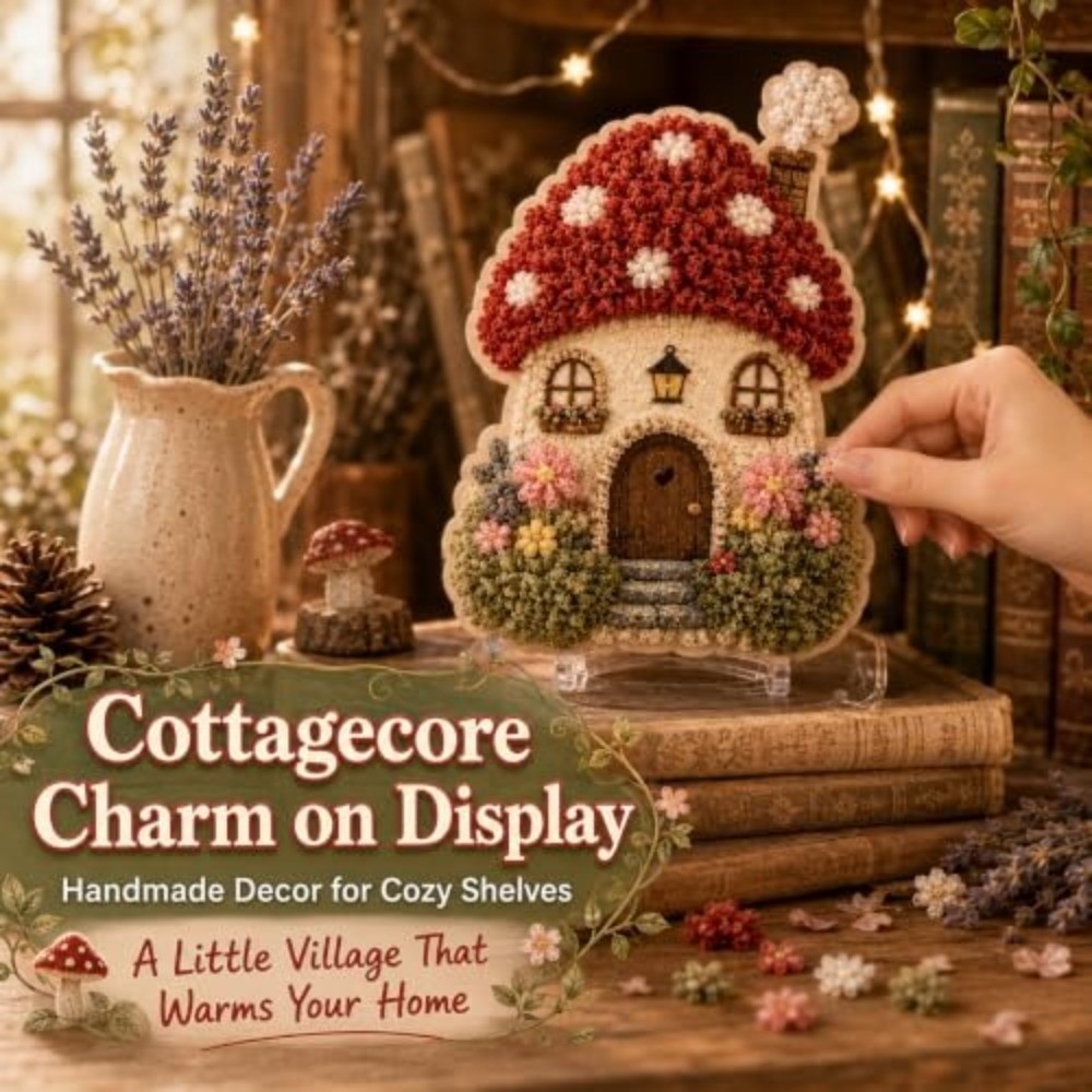 Kit de Arte de Punto con Hilo  - Art Craft Village reseña y precio