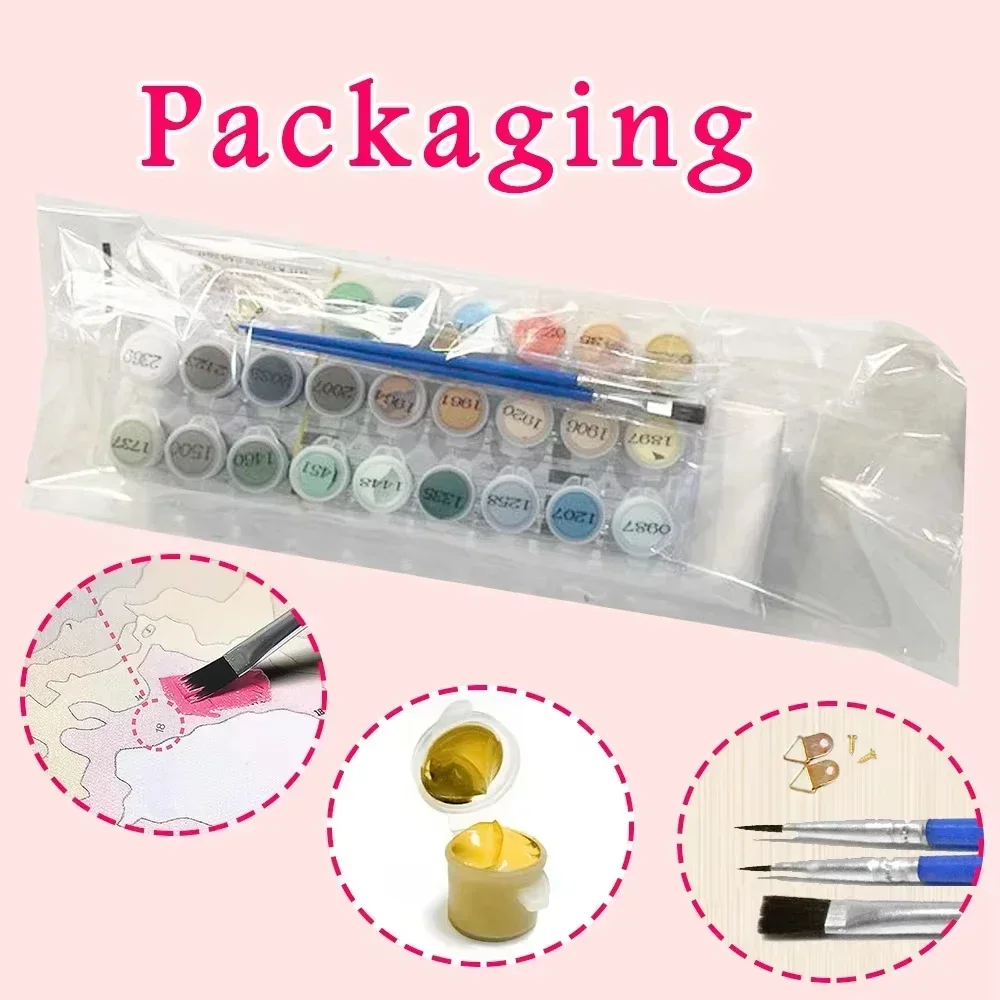 Kit de Pintura por Números par - Art Craft Village reseña y precio