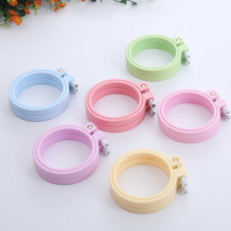 Aros de bordado de plástico AB - Embroidery Hoop Kit reseña y precio