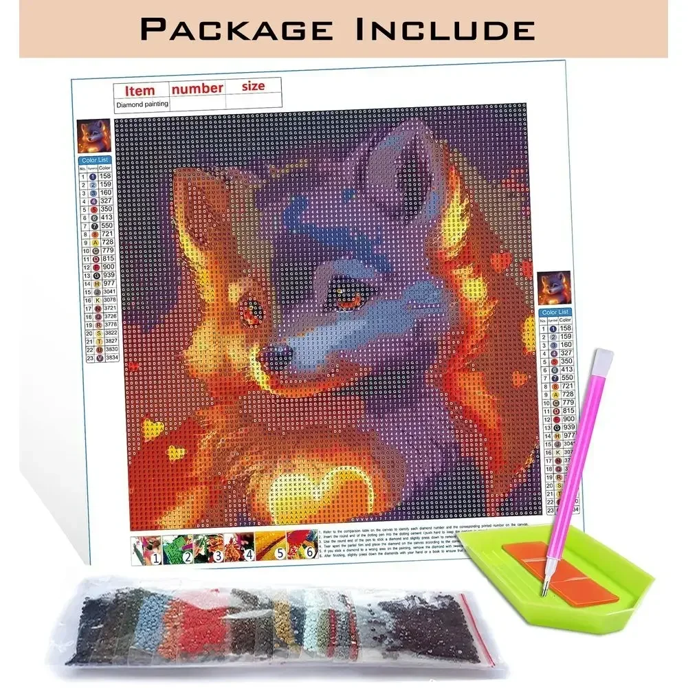 Pintura de Diamantes DIY: Pueb - Art Craft Village reseña y precio