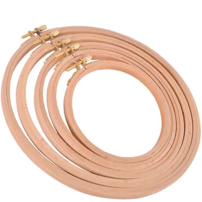 Aros de bordado de madera de h - Embroidery Hoop Kit reseña y precio