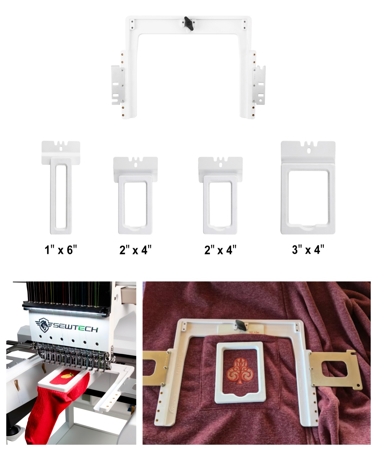 Kits de aros magnéticos 4/6/8  - Embroidery Hoop Kit reseña y precio