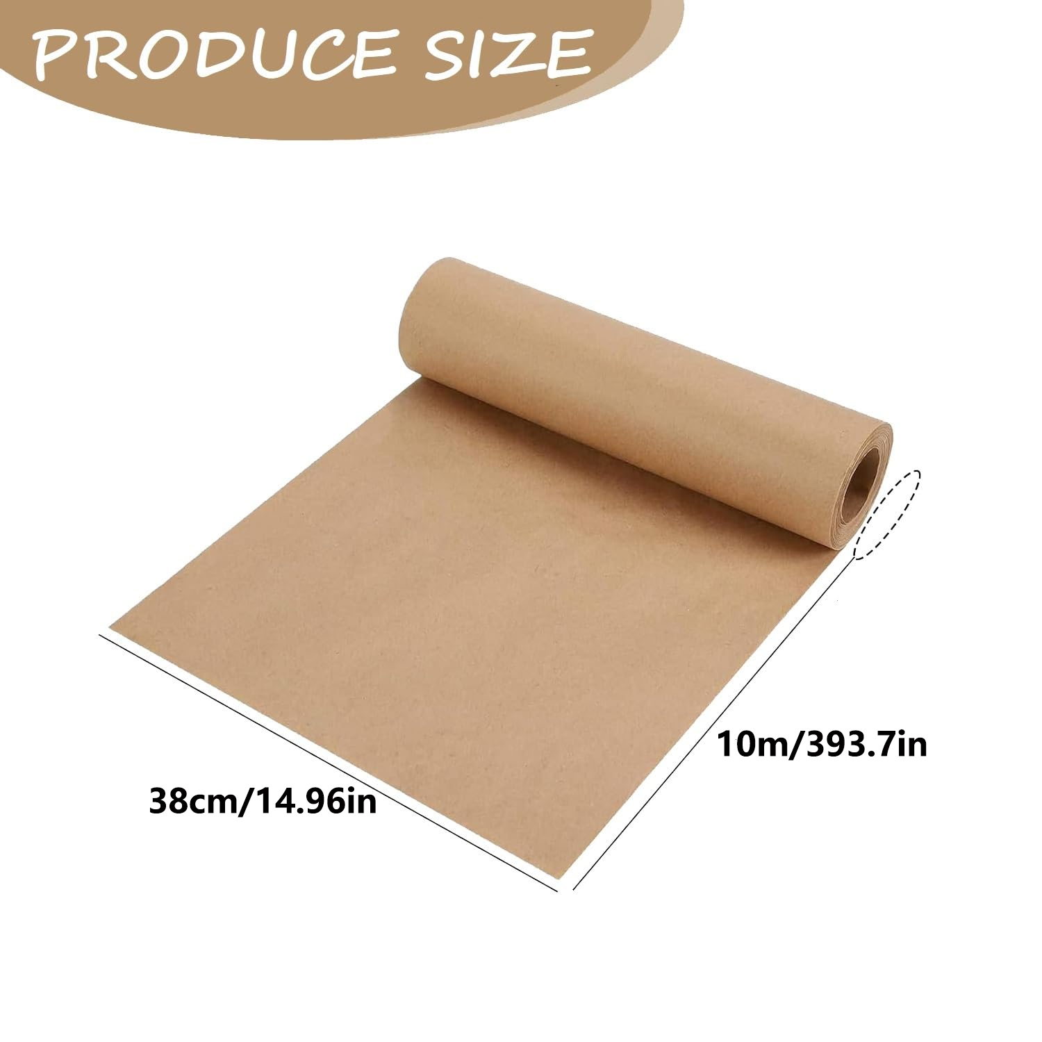 Papel Kraft Marrón Ideal para  - Art Craft Recycled Materials reseña y precio
