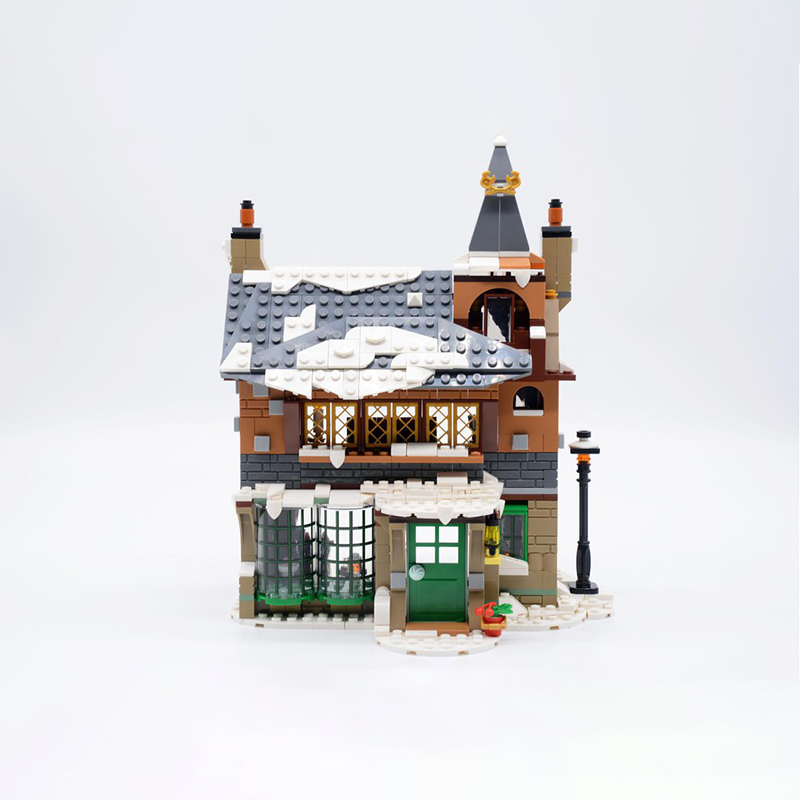 691 piezas MOC Aldea de Invier - Art Craft Village reseña y precio