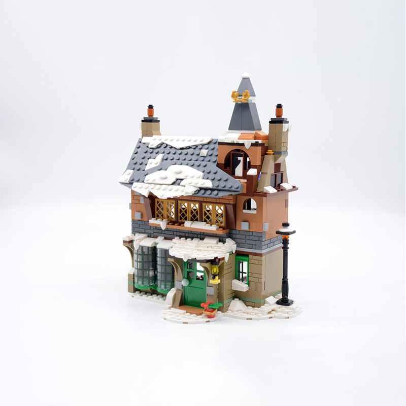 691 piezas MOC Aldea de Invier - Art Craft Village reseña y precio