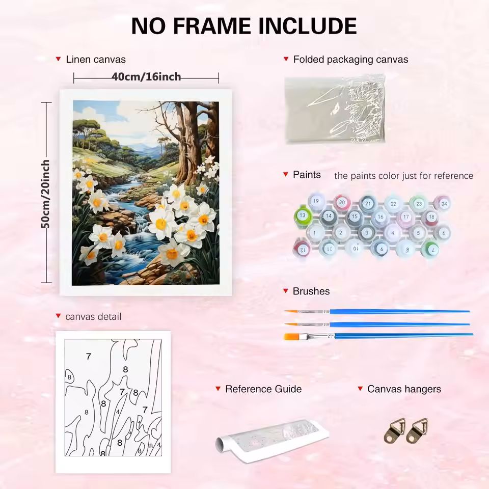 Pintura por Números, Arte Mura - Art Craft Village reseña y precio