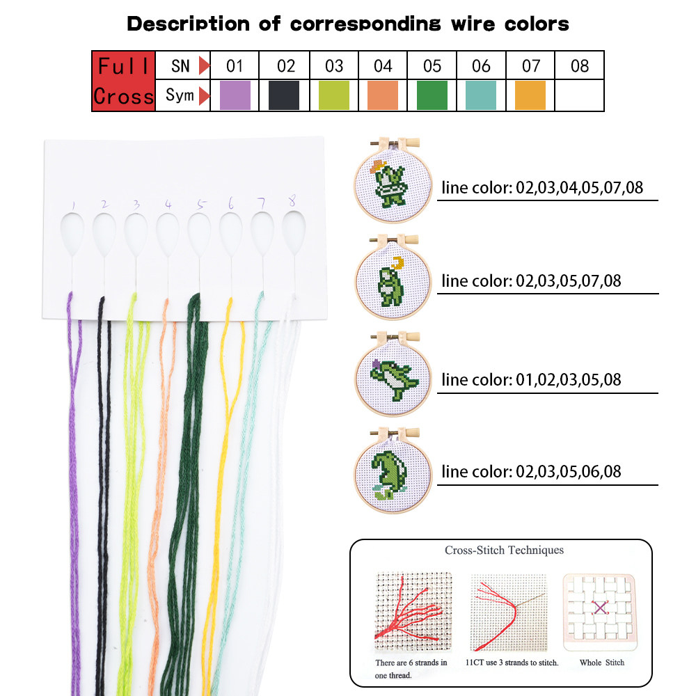 Kit de Bordado de 4 Piezas par - Embroidery Hoop Kit reseña y precio