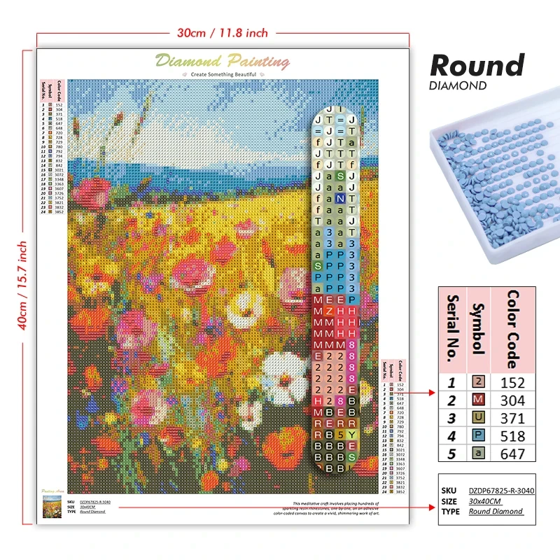 Kit de Pintura de Diamantes 5D - Art Craft Village reseña y precio