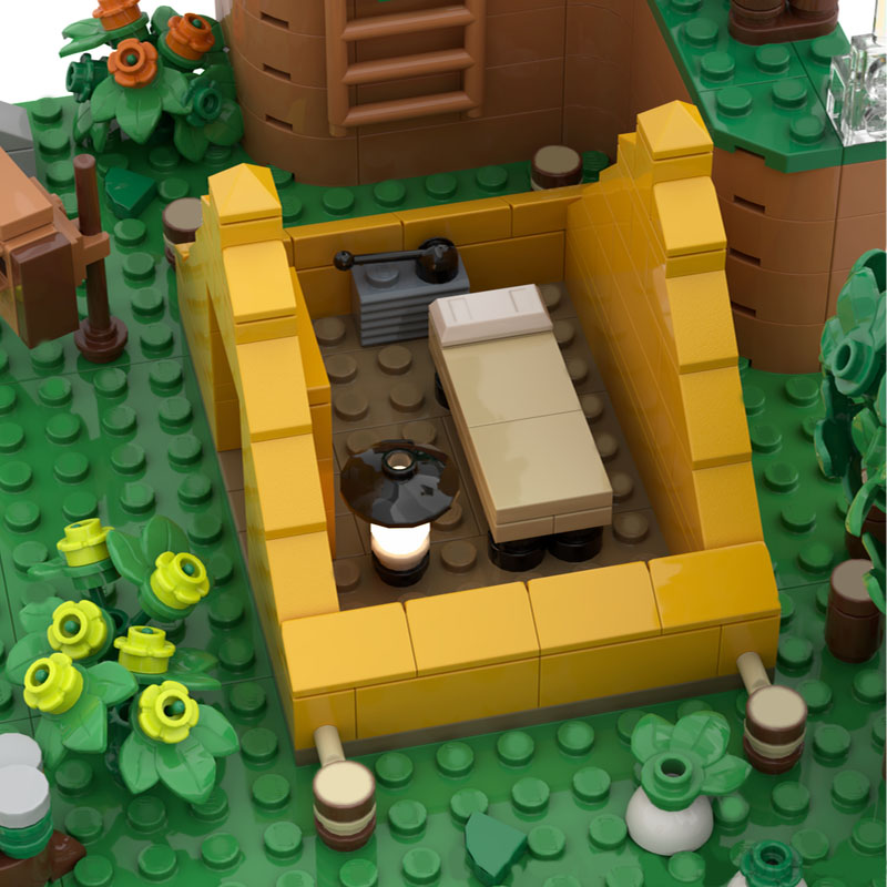 909 piezas MOC Animal Crossing - Art Craft Village reseña y precio