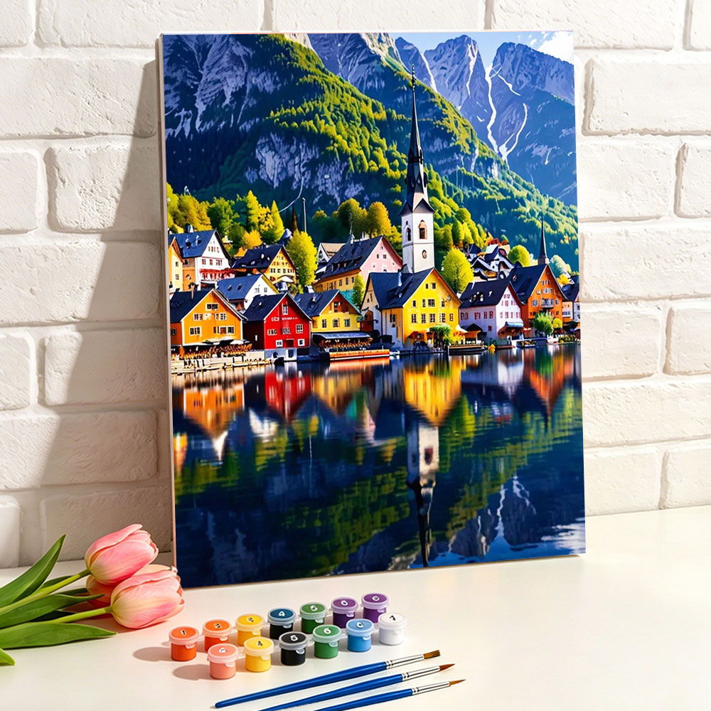 Pintura al óleo digital DIY, p - Art Craft Village reseña y precio