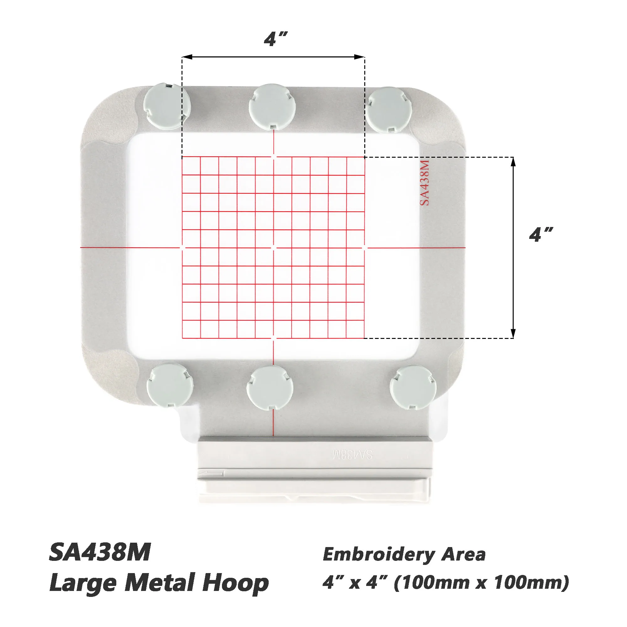 Kit de aros magnéticos 4 en 1- - Embroidery Hoop Kit reseña y precio