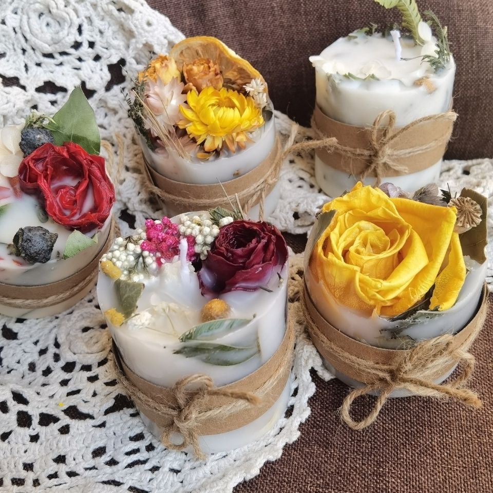 Vela artística de aromaterapia - Soy Candle Fragrance Oil reseña y precio