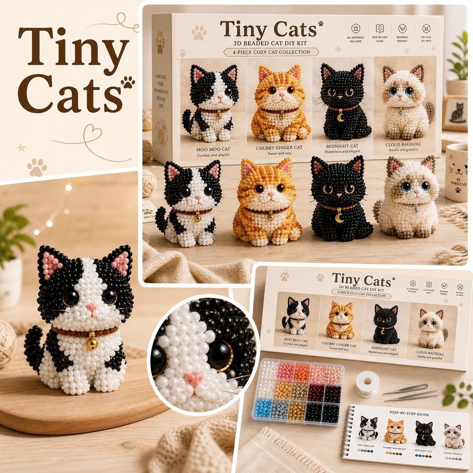 Kit de Cuentas Pequeñas 3D par - Art Craft Earth Day reseña y precio